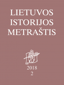 Lietuvos istorijos metraštis 2018 2